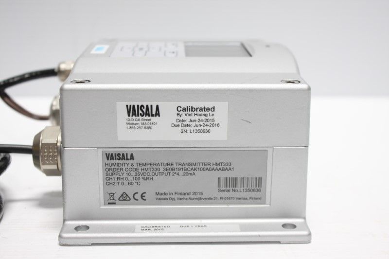 Vaisala HMT333 Humidity & Temperature Transmitter w/ Probe | Quality